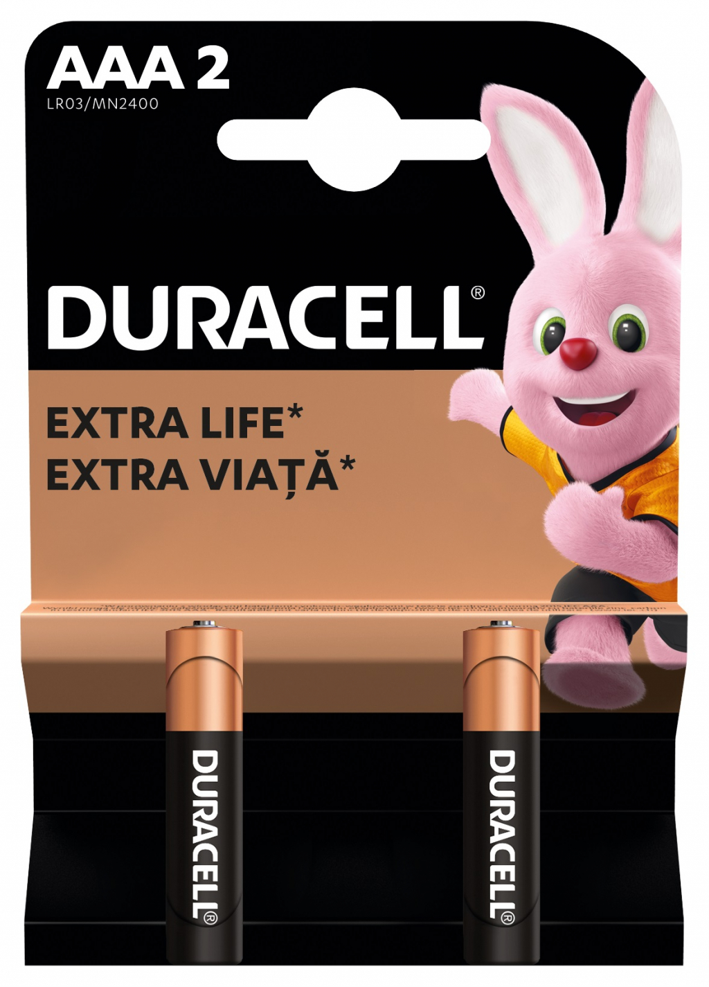 Батерии Duracell AAA Basic MN2400 B2